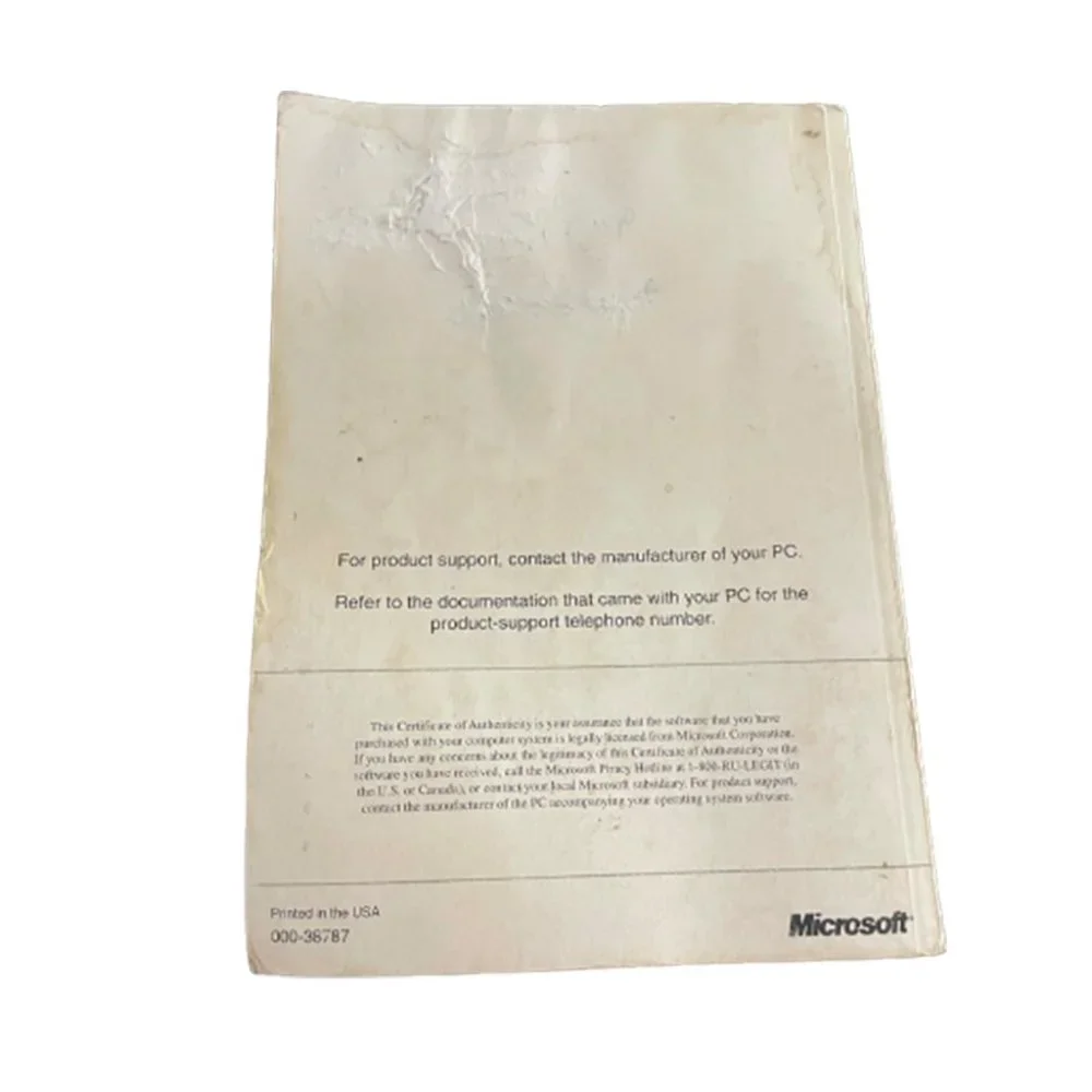 Microsoft MS-DOS 6.22 Operating System, Concise User's Guide Without Disc - Picture 2 of 3